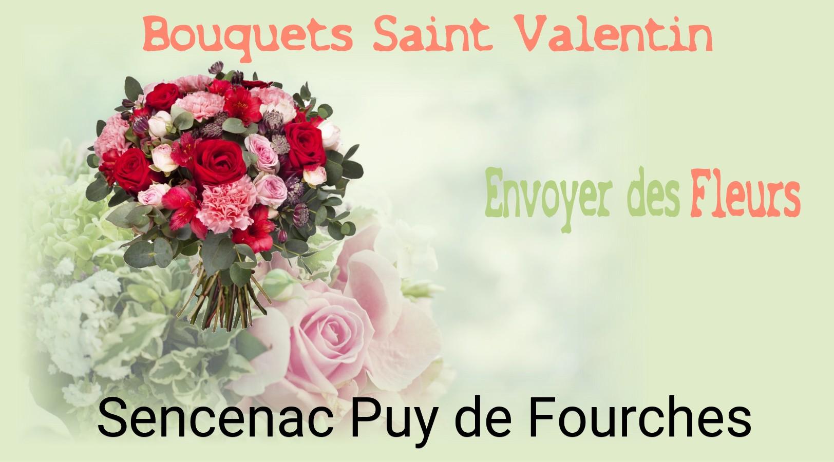 Roses de Saint-Valentin livrées à Sencenac-Puy-de-Fourches